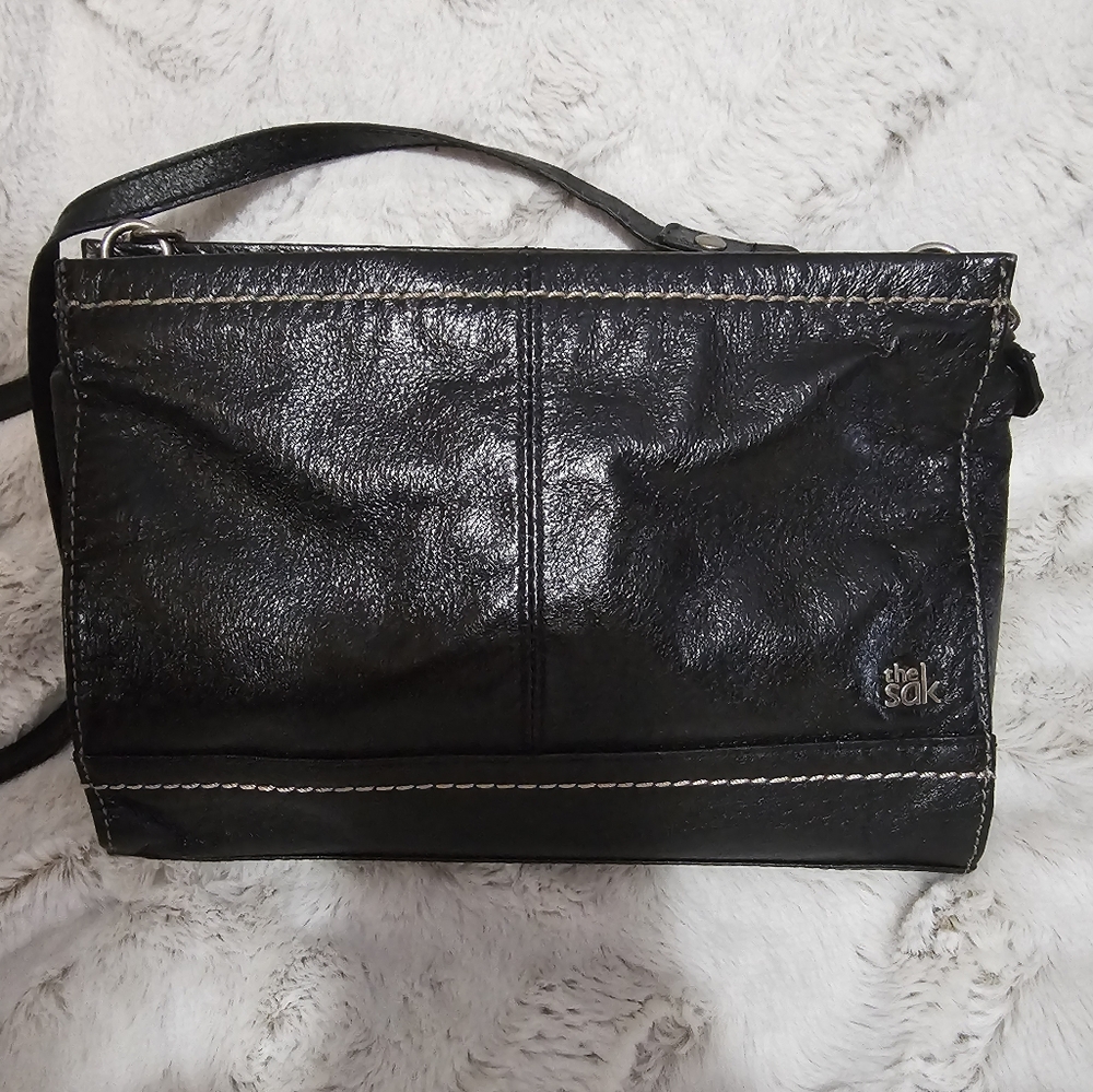 The Sak Black crossbody purse
